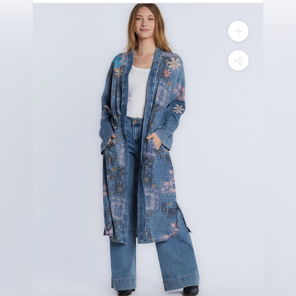 Billie T Kimono Jacket sz small. No tags, never worn